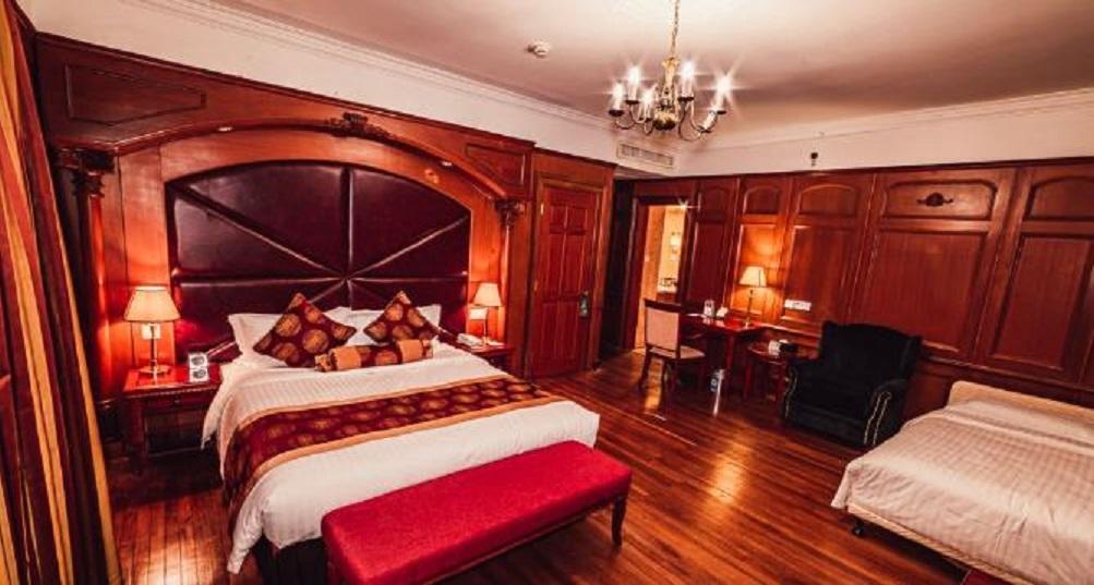 Jin Jiang Pacific Hotel Shanghai Bagian luar foto