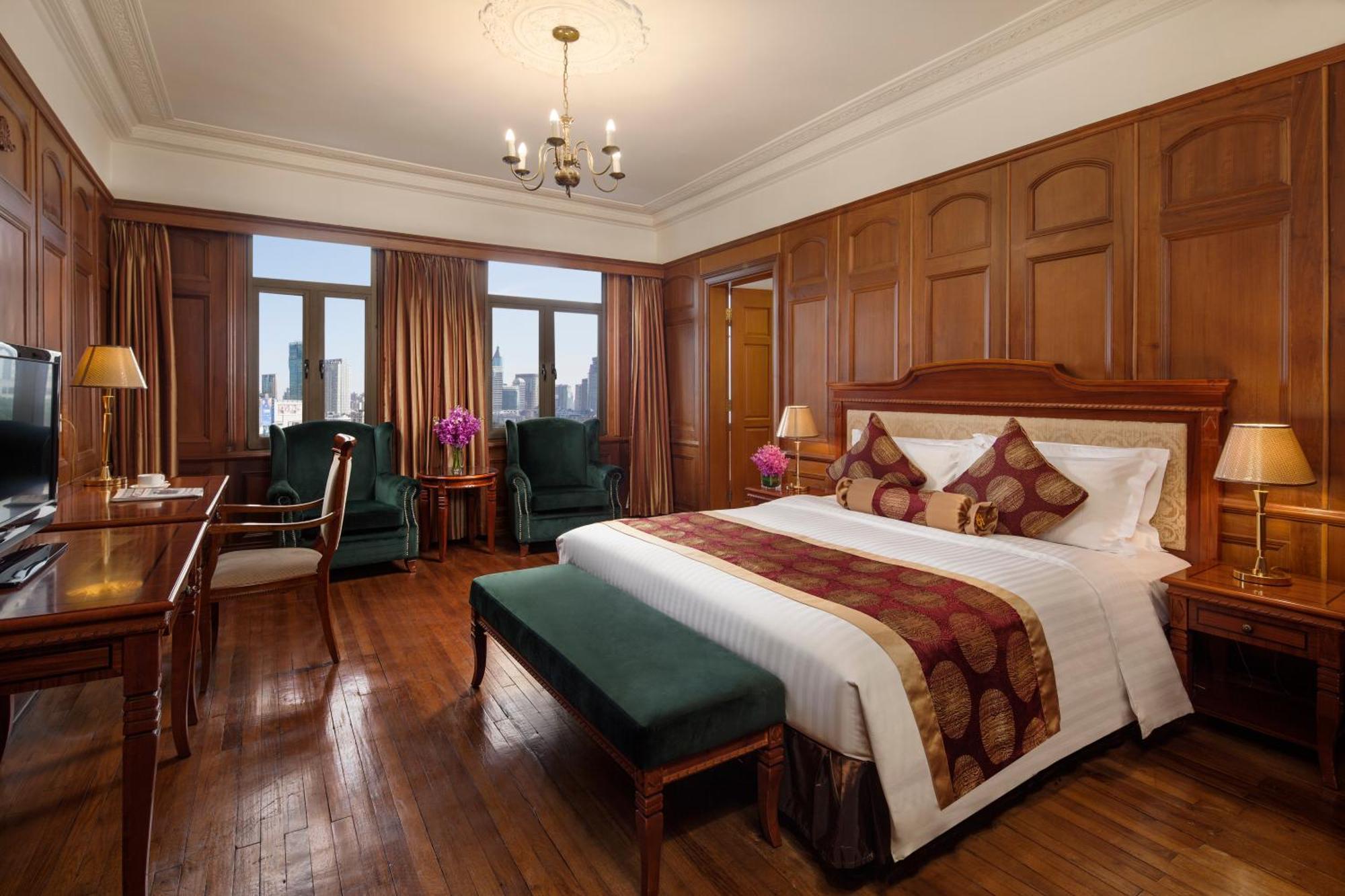 Jin Jiang Pacific Hotel Shanghai Bagian luar foto